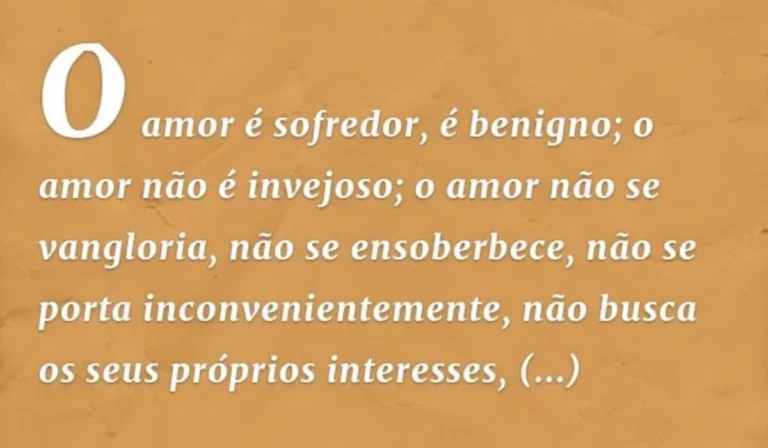Quais lições podemos aprender com 1 Coríntios 13:4–7?