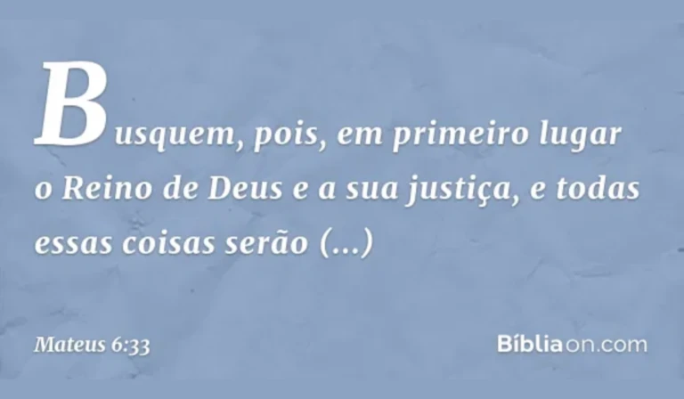 Quais lições podemos aprender com Mateus 6:33?